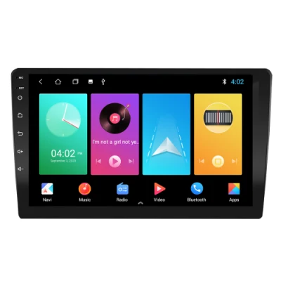 Topnavi 9 pollici universale touch screen autoradio Bt5.0 4G DSP RDS Android Auto Carplay 2DIN sistema di navigazione GPS
